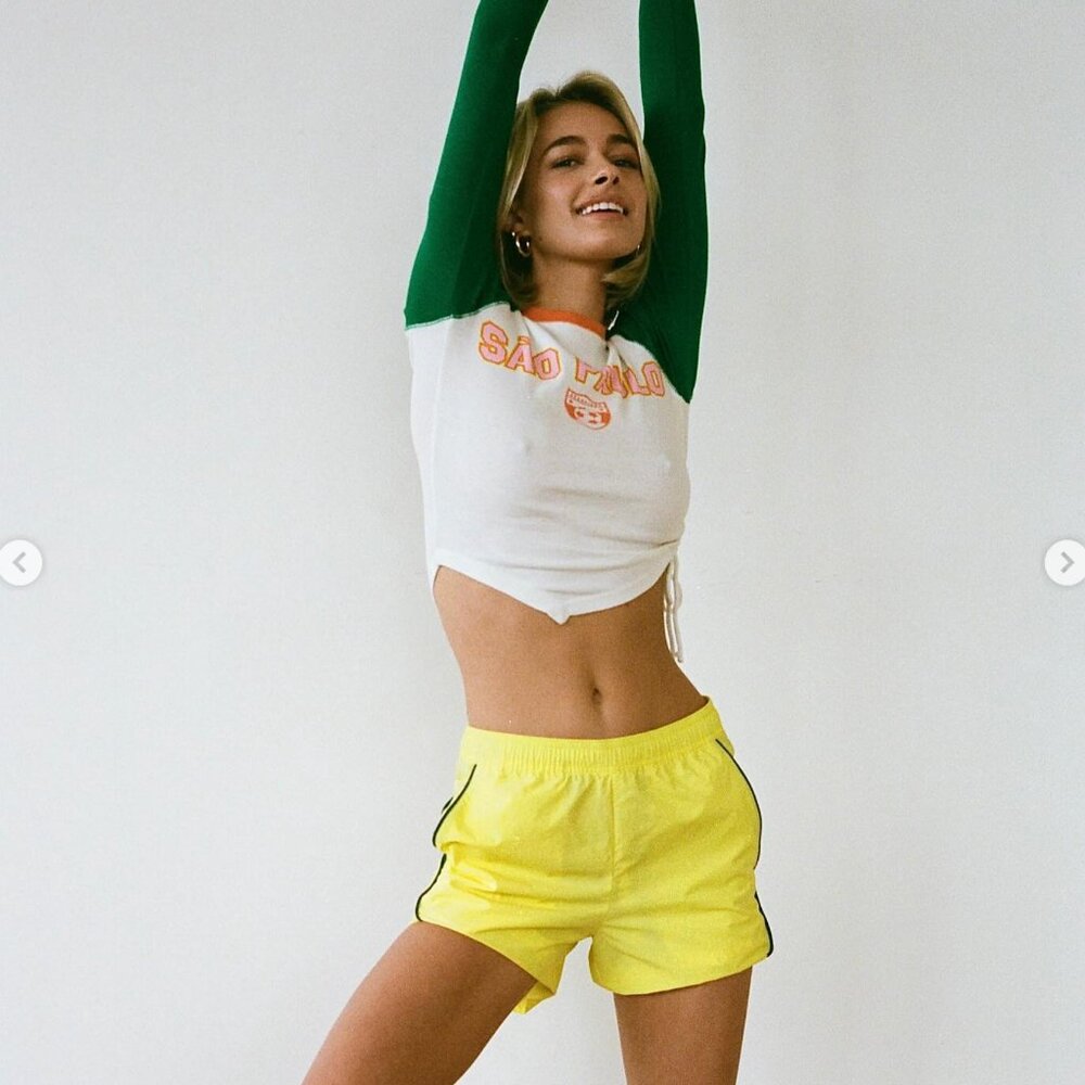 NWT Urban Outfitters BDG Jess Nylon Track Shorts NEW XS